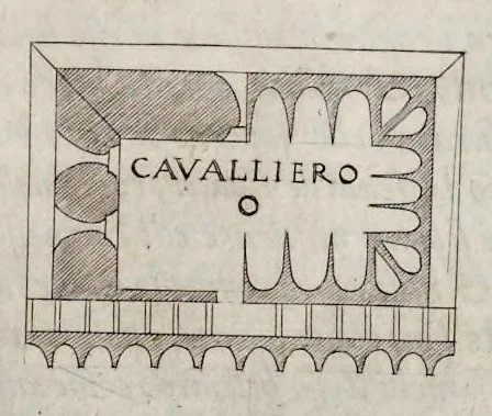 An illustration from Delle fortificationi libri tre ..., 1570, leaf 288