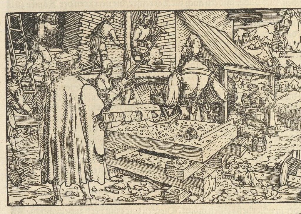 An illustration from Des hochberümptesten Geschicht Schreybers Justini warhafftige Hystorien, die er auss Trogo Pompeio gezoge[n] vn[d] inn vierzig vier Bücher aussgeteylt darinn er von vil Künigreychen der Welt wie die auff vnnd Abgang genom[m]en beschryben, 1531, leaf 133