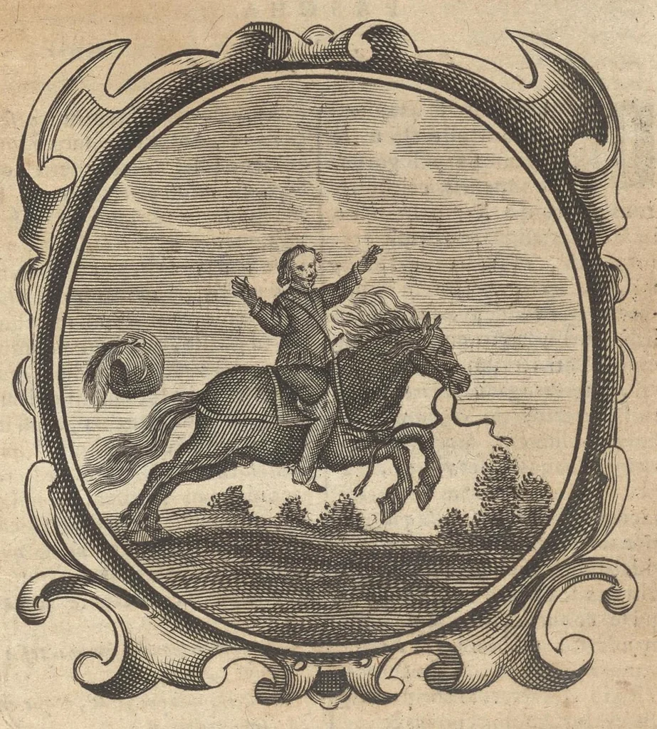 An illustration from Lux evangelica sub velum sacrorum emblematum recondita in anni dominicas selecta historia & morali doctrina variè adumbrata, 1655, leaf 432