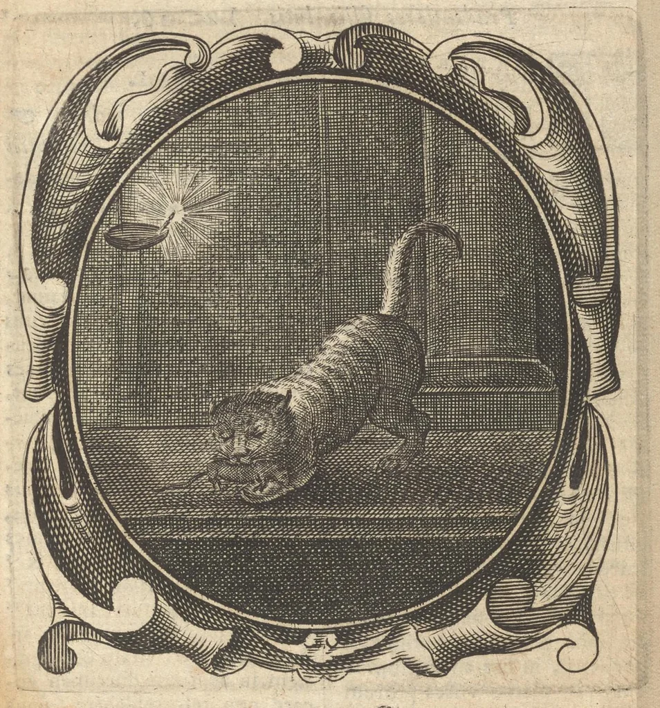 An illustration from Lux evangelica sub velum sacrorum emblematum recondita in anni dominicas selecta historia & morali doctrina variè adumbrata, 1655, leaf 614