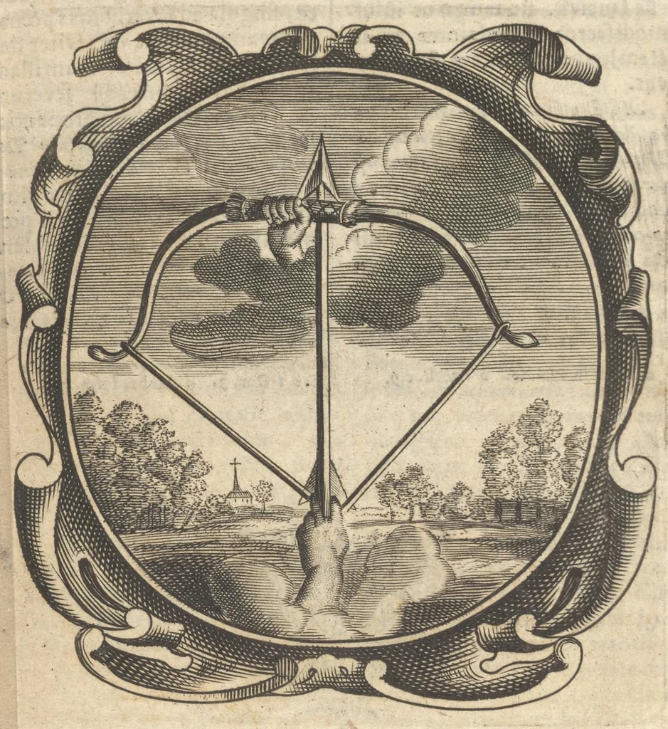 An illustration from Lux evangelica sub velum sacrorum emblematum recondita in anni dominicas selecta historia & morali doctrina variè adumbrata, 1655, leaf 643