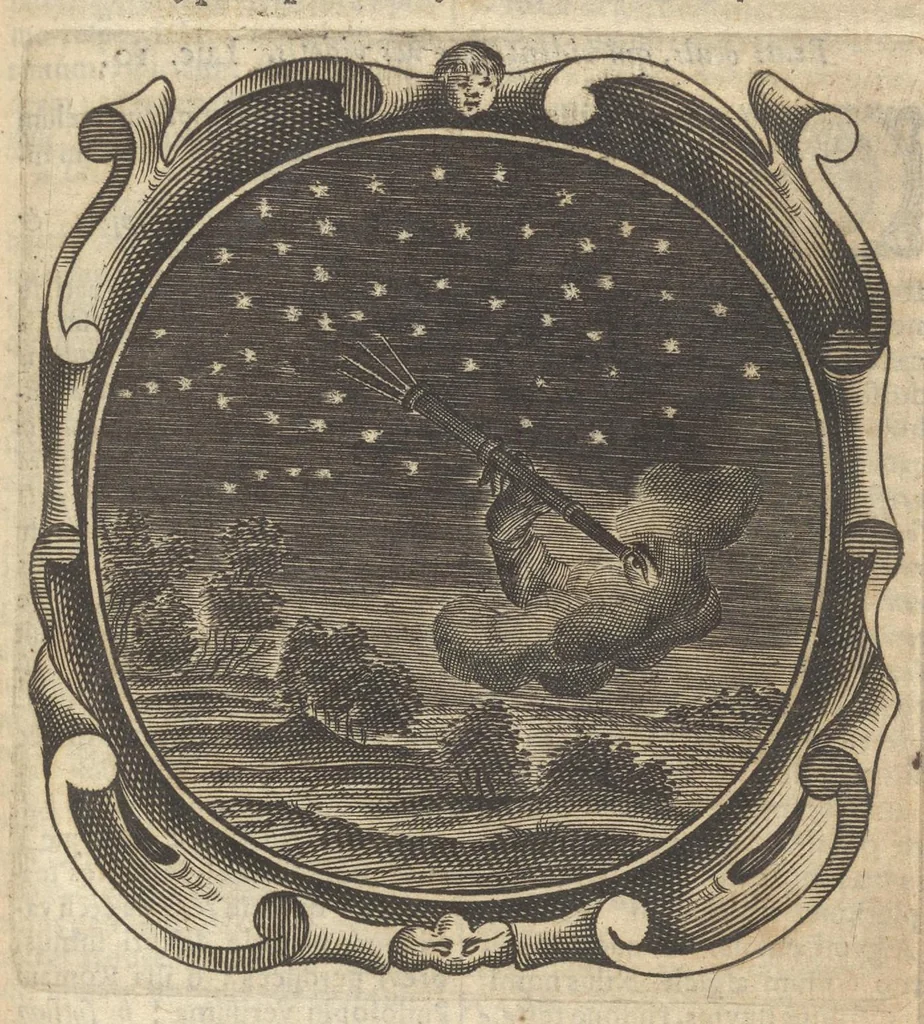 An illustration from Lux evangelica sub velum sacrorum emblematum recondita in anni dominicas selecta historia & morali doctrina variè adumbrata, 1655, leaf 678