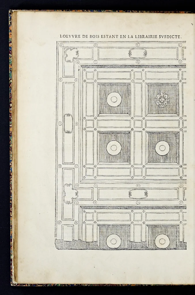 An illustration from Reigles generales de l'architecture, sur les cincq manieres d'edifices : ascauoir, thuscane, doricq̄, ioniq̄, corinthe, & cōposite, auec les exemples danticquitez, selon la doctrine de Vitruue, 1542, leaf 137