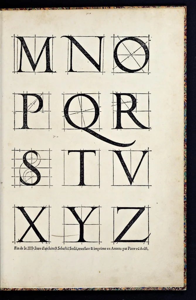 An illustration from Reigles generales de l'architecture, sur les cincq manieres d'edifices : ascauoir, thuscane, doricq̄, ioniq̄, corinthe, & cōposite, auec les exemples danticquitez, selon la doctrine de Vitruue, 1542, leaf 146