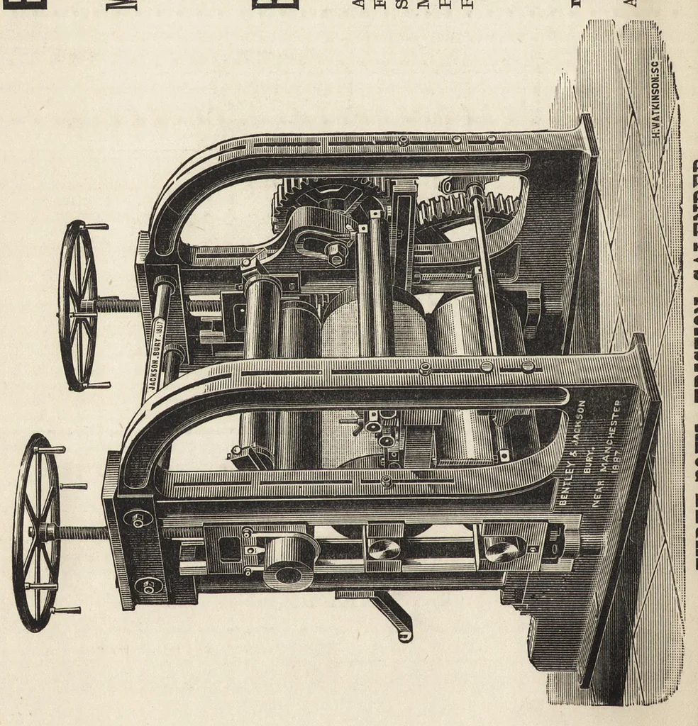 An illustration from Dyeing : comprising the dyeing and bleaching of wool, silk, cotton, flax, hemp, china grass, &c., 1888, leaf 363