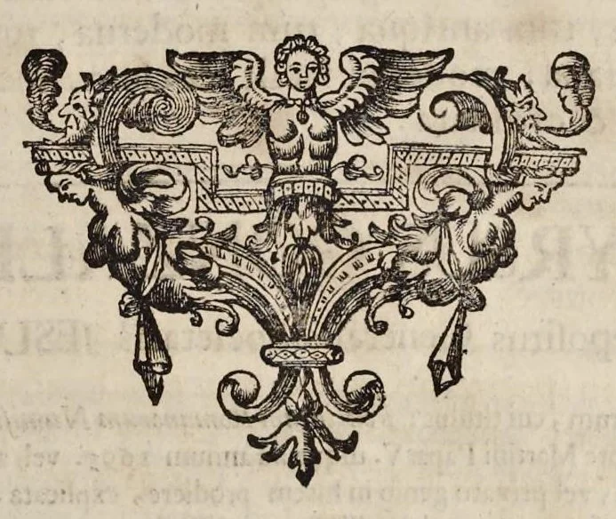 An illustration from Numismata pontificum Romanorum quae a tempore Martini V. usque ad annum M. DC. XCIX vel authoritate publica, vel privato genio in lucem prodiere, 1699, leaf 12