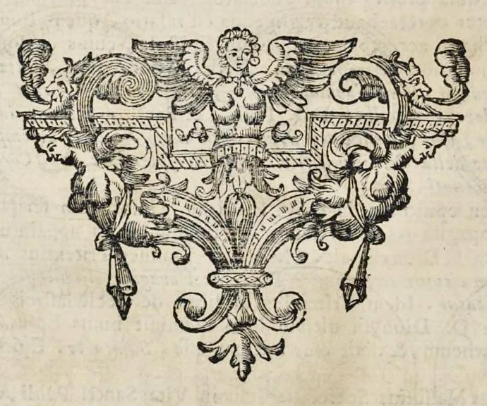 An illustration from Numismata pontificum Romanorum quae a tempore Martini V. usque ad annum M. DC. XCIX vel authoritate publica, vel privato genio in lucem prodiere, 1699, leaf 235