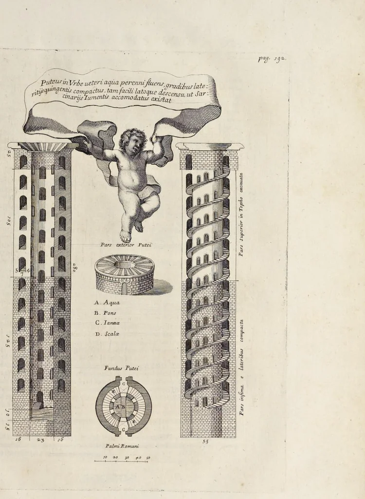 An illustration from Numismata pontificum Romanorum quae a tempore Martini V. usque ad annum M. DC. XCIX vel authoritate publica, vel privato genio in lucem prodiere, 1699, leaf 272