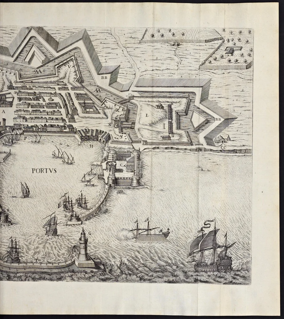 An illustration from Numismata pontificum Romanorum quae a tempore Martini V. usque ad annum M. DC. XCIX vel authoritate publica, vel privato genio in lucem prodiere, 1699, leaf 168