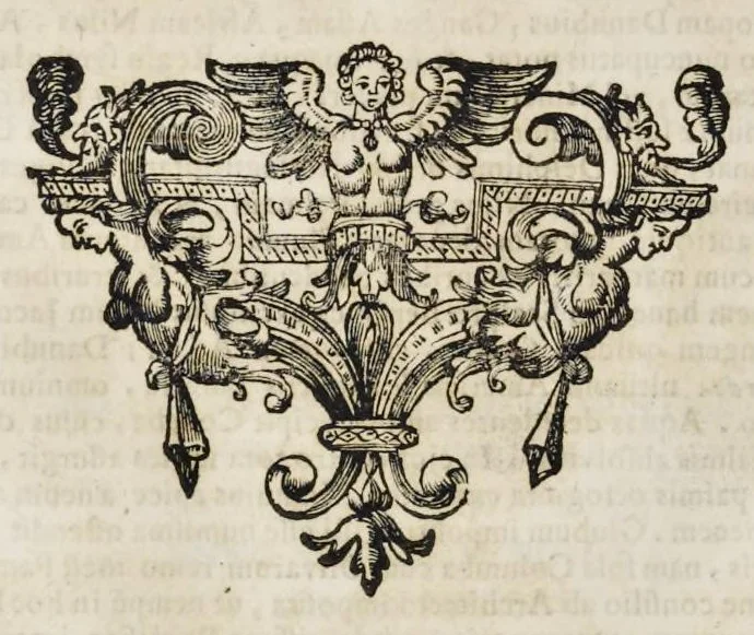 An illustration from Numismata pontificum Romanorum quae a tempore Martini V. usque ad annum M. DC. XCIX vel authoritate publica, vel privato genio in lucem prodiere, 1699, leaf 235