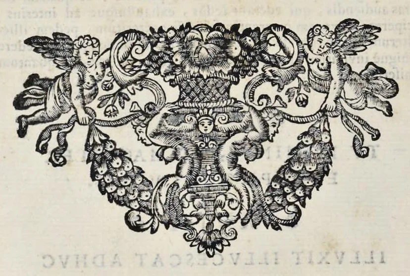 An illustration from Numismata pontificum Romanorum quae a tempore Martini V. usque ad annum M. DC. XCIX vel authoritate publica, vel privato genio in lucem prodiere, 1699, leaf 347