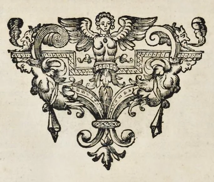 An illustration from Numismata pontificum Romanorum quae a tempore Martini V. usque ad annum M. DC. XCIX vel authoritate publica, vel privato genio in lucem prodiere, 1699, leaf 369