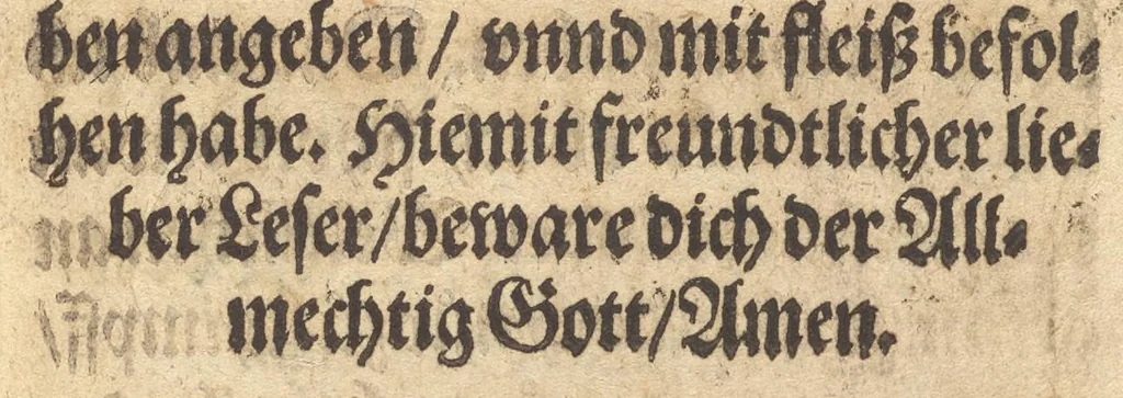 An illustration from Die Gartengesellschafft : das ander Theil dess Rollwagens : darinn mancherley frölich Gsprech, Schimpfreden, Speywerck vnnd sonst kurtzweilige Schwenck vnnd Bossen, von Historien vnnd Fabeln zů finden : in Gärten, Zechen vnnd auff dem Feld, sehr lustig zů lesen ; jetzt widerumb von newem mit Fleiss vbersehen, gemehrt, vnd mit schönen Figuren geziert, sampt einem ordenlichen Register, 1565, leaf 12
