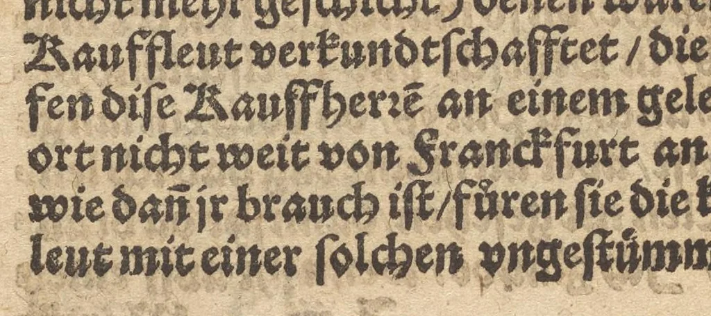 An illustration from Der Rollwagen : ein hübsch, lustig, vnd kurtzweilig Büchlin, darin viel gůter Schwenck vnd Historien, von allerhandt frölichem Gespräch, Schimpffreden, Speywerck vnd Bossen begriffen : auff den Rollwägen, oder in Schiffen, die langweilige Zeit vnnd Vnmůth damit zů vertreiben : in drey vnterschiedliche Theil abgetheilt, 1565, leaf 135