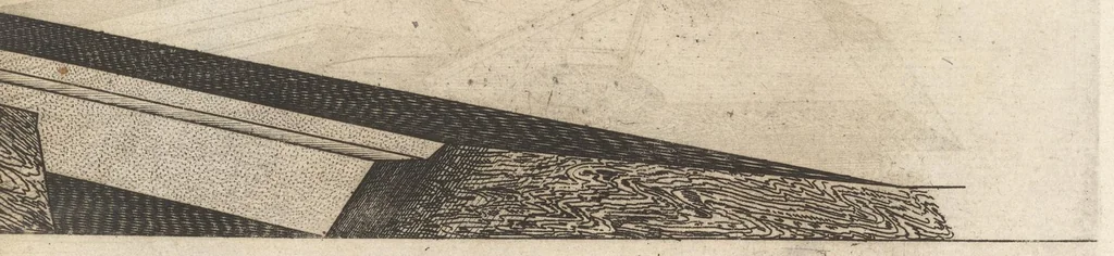An illustration from Prospettiva di fortificationi dell'ingegnere et capitano Girolamo Portigiani Fioren[tin]o : nella quale rimirando ciascheduno professore esperto dell'arte della militia, potrà in un subito come in uno specchio uedere tutto qucllo quasi, che altroue alla lunga & del fabricare & del difendere & dell'espugnar fortezze, letto, ò in ca[m]pagna, in fatto praticato hauessi .., 1648, leaf 30