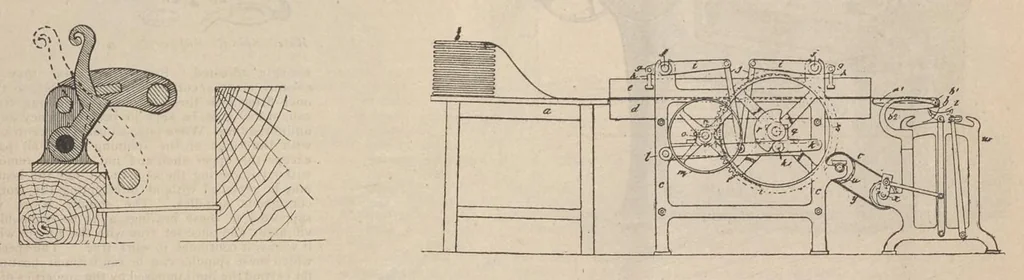 An illustration from Journal of fabrics and textile industries, 1882, leaf 53