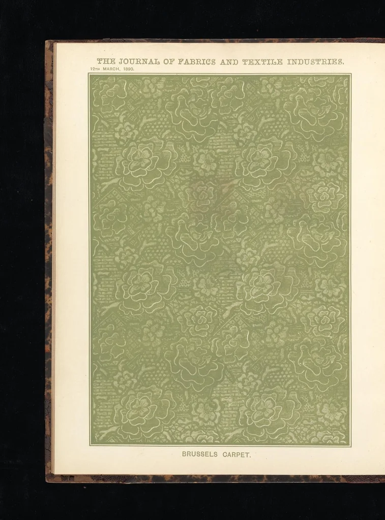 An illustration from Journal of fabrics and textile industries, 1882, leaf 49