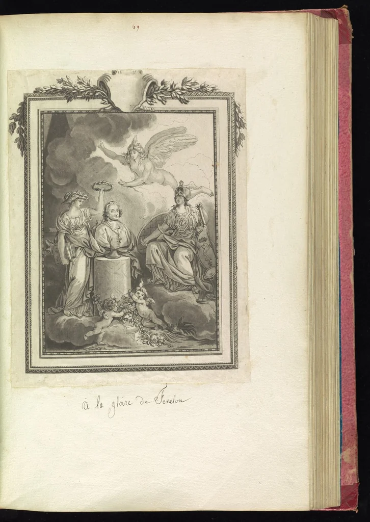 An illustration from Monumens de l'histoire de France, en estampes et dessins .., 1783, leaf 120