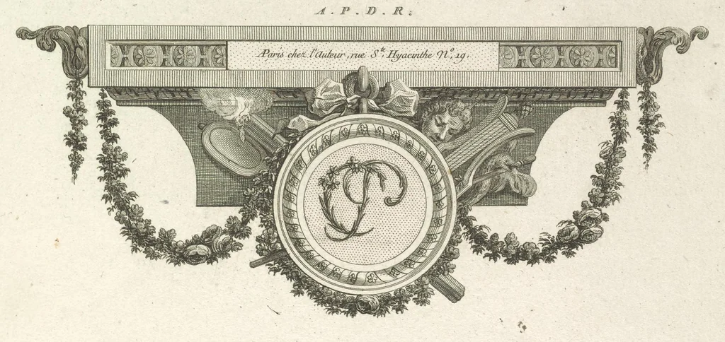 An illustration from Monumens de l'histoire de France, en estampes et dessins .., 1783, leaf 50