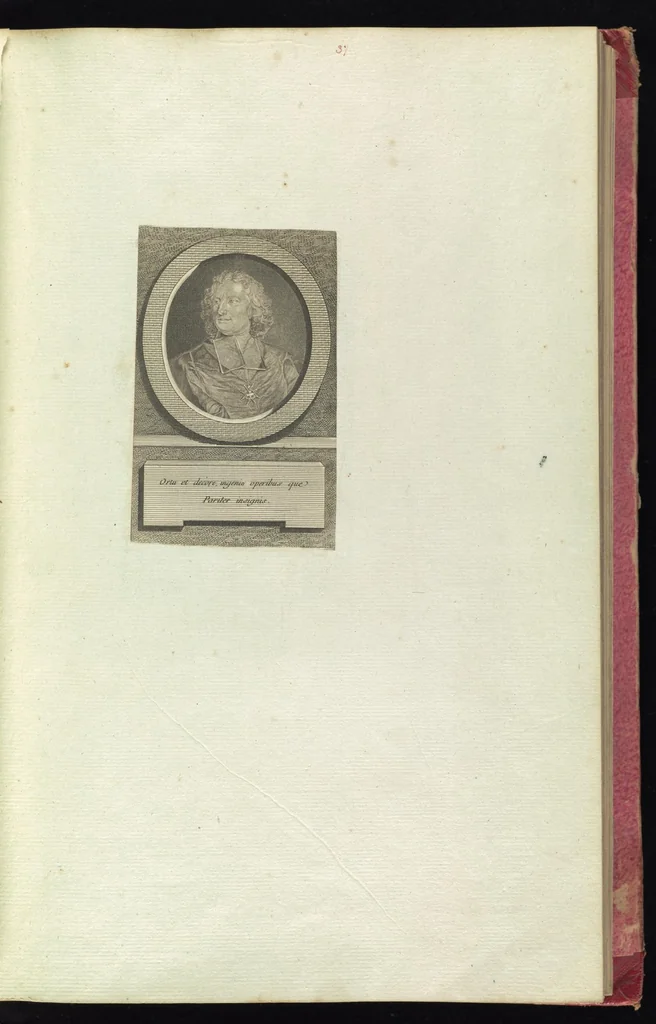 An illustration from Monumens de l'histoire de France, en estampes et dessins .., 1783, leaf 66