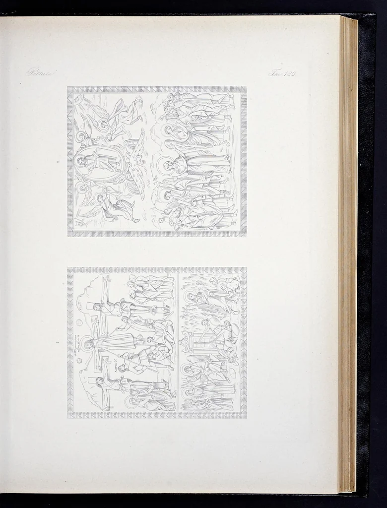 An illustration from Storia della arte cristiana nei primi otto secoli della chiesa, 1872, leaf 276