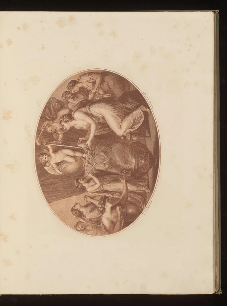 An illustration from Eighteenth century colour prints : an essay on certain stipple engravers and their work in colour, 1900, leaf 190