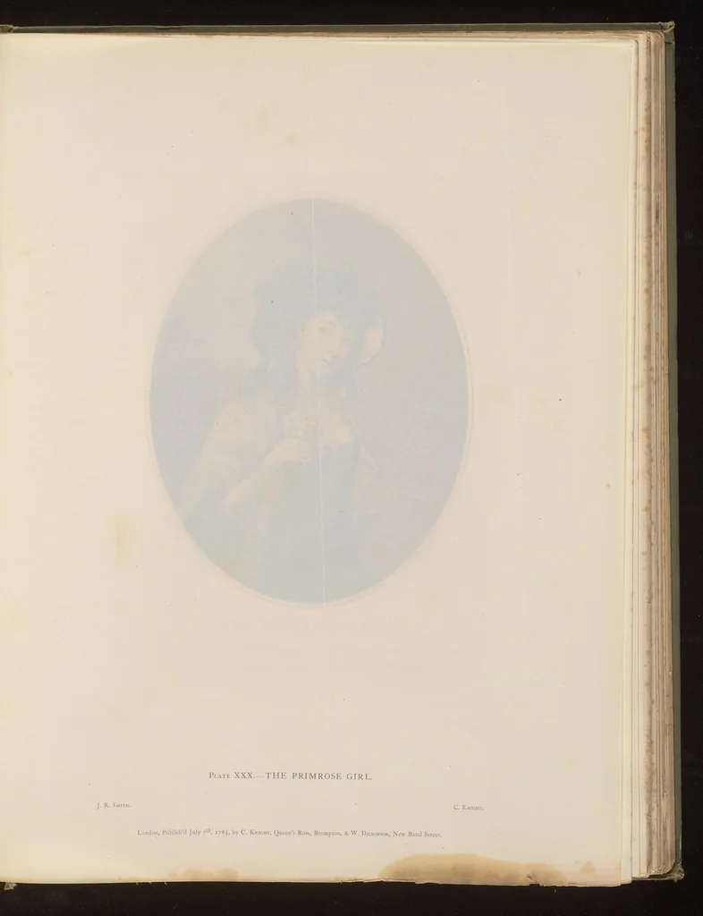 An illustration from Eighteenth century colour prints : an essay on certain stipple engravers and their work in colour, 1900, leaf 272