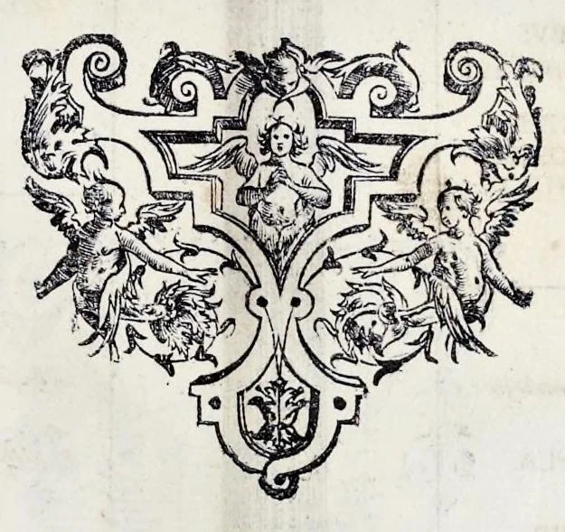 An illustration from Basilicae s. Mariae Maioris de Vrbe a Liberio Papa I. usque ad Pavlvm V. Pont. Max., lib. XII, 1621, leaf 104