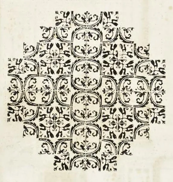 An illustration from Basilicae s. Mariae Maioris de Vrbe a Liberio Papa I. usque ad Pavlvm V. Pont. Max., lib. XII, 1621, leaf 137