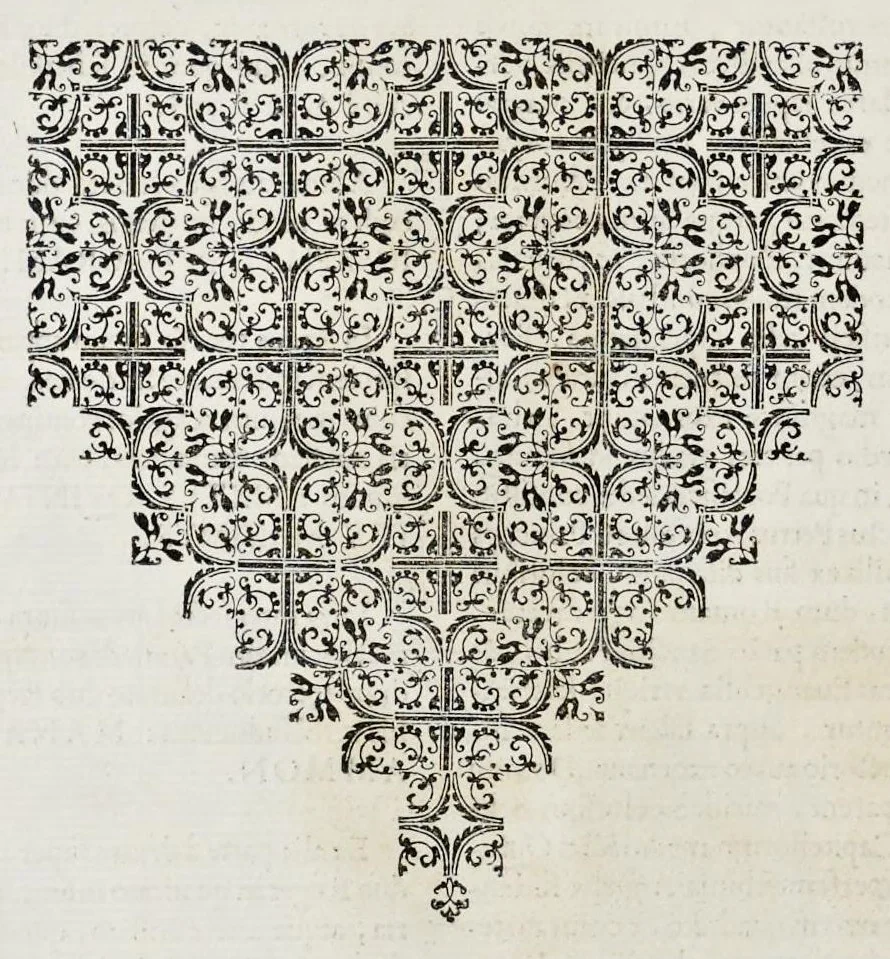 An illustration from Basilicae s. Mariae Maioris de Vrbe a Liberio Papa I. usque ad Pavlvm V. Pont. Max., lib. XII, 1621, leaf 219