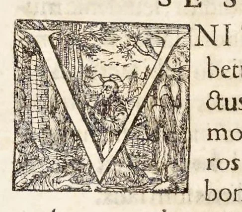 An illustration from Basilicae s. Mariae Maioris de Vrbe a Liberio Papa I. usque ad Pavlvm V. Pont. Max., lib. XII, 1621, leaf 8