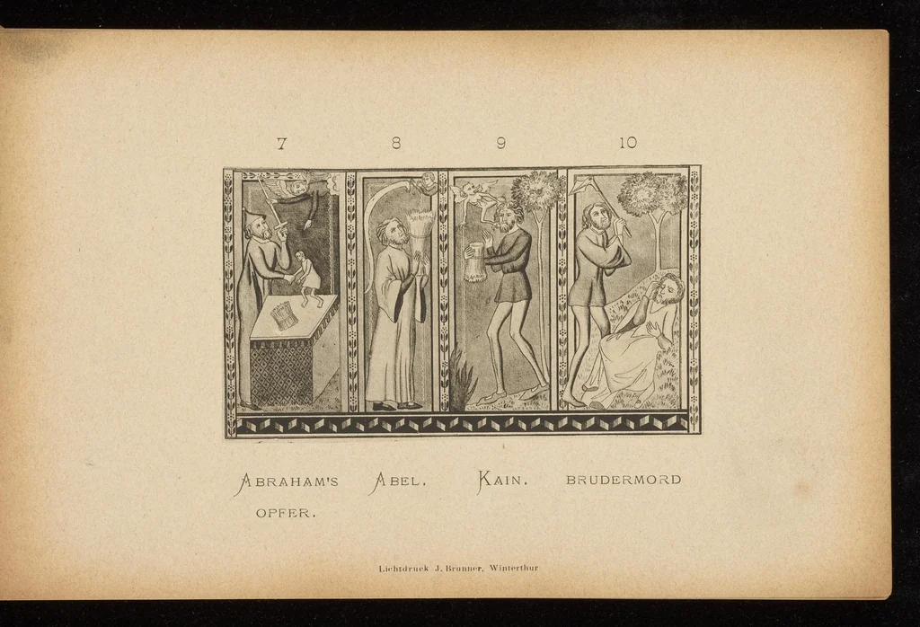 An illustration from Geschichte der Kirche St. Georg bei Räzüns und ihre Wandgemälde, 1880, leaf 38