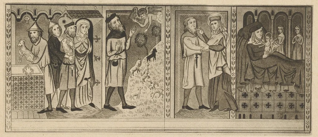 An illustration from Geschichte der Kirche St. Georg bei Räzüns und ihre Wandgemälde, 1880, leaf 40