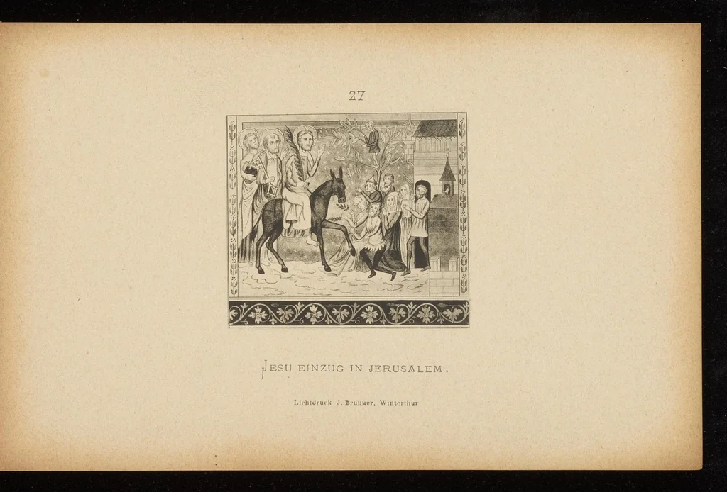 An illustration from Geschichte der Kirche St. Georg bei Räzüns und ihre Wandgemälde, 1880, leaf 50