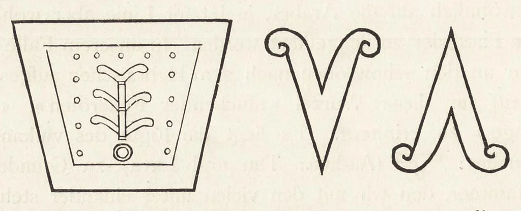 An illustration from Das land der Inca : in seiner bedeutung für die Urgeschichte der Sprache und Schrift, 1883, leaf 265