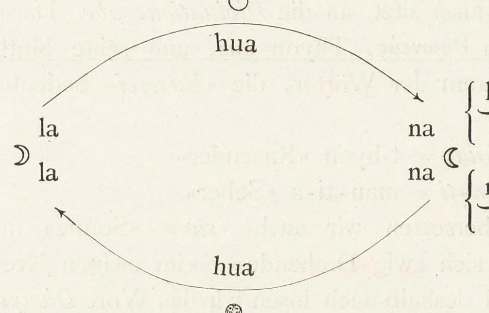 An illustration from Das land der Inca : in seiner bedeutung für die Urgeschichte der Sprache und Schrift, 1883, leaf 417