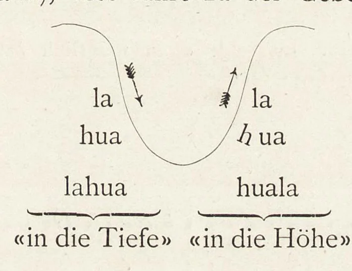 An illustration from Das land der Inca : in seiner bedeutung für die Urgeschichte der Sprache und Schrift, 1883, leaf 452