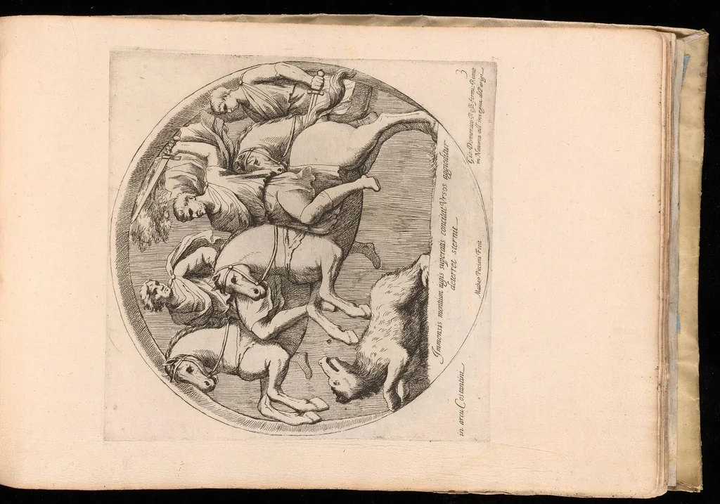 An illustration from [Bassi rilievi antichi nell'arco di Constantino, e in Campidoglio], 1655, leaf 10