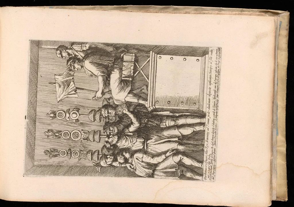 An illustration from [Bassi rilievi antichi nell'arco di Constantino, e in Campidoglio], 1655, leaf 26