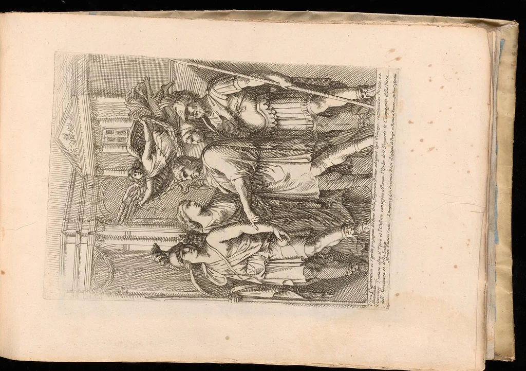 An illustration from [Bassi rilievi antichi nell'arco di Constantino, e in Campidoglio], 1655, leaf 32