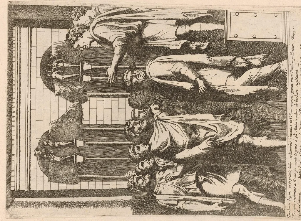 An illustration from [Bassi rilievi antichi nell'arco di Constantino, e in Campidoglio], 1655, leaf 34