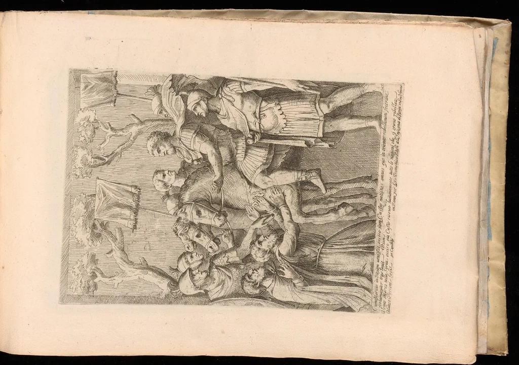 An illustration from [Bassi rilievi antichi nell'arco di Constantino, e in Campidoglio], 1655, leaf 40
