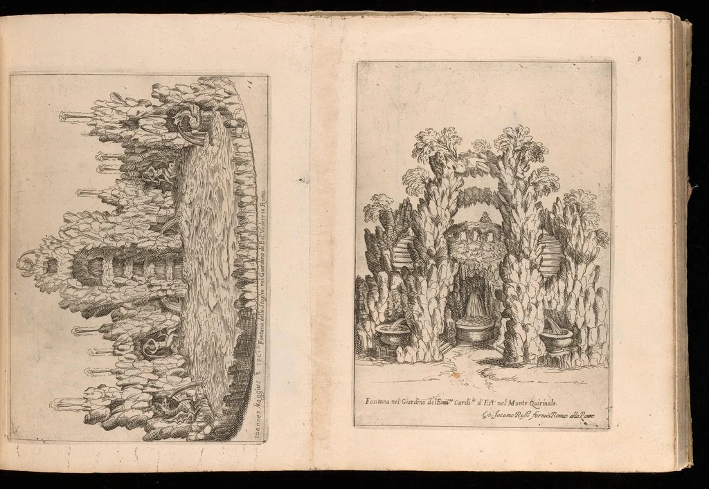 An illustration from Nvova racolta di fontane che si vedano nel alma citta di Roma, Tivoli e Frascati, 1678, leaf 32