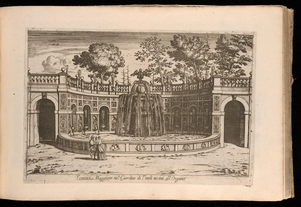 An illustration from Nvova racolta di fontane che si vedano nel alma citta di Roma, Tivoli e Frascati, 1678, leaf 50