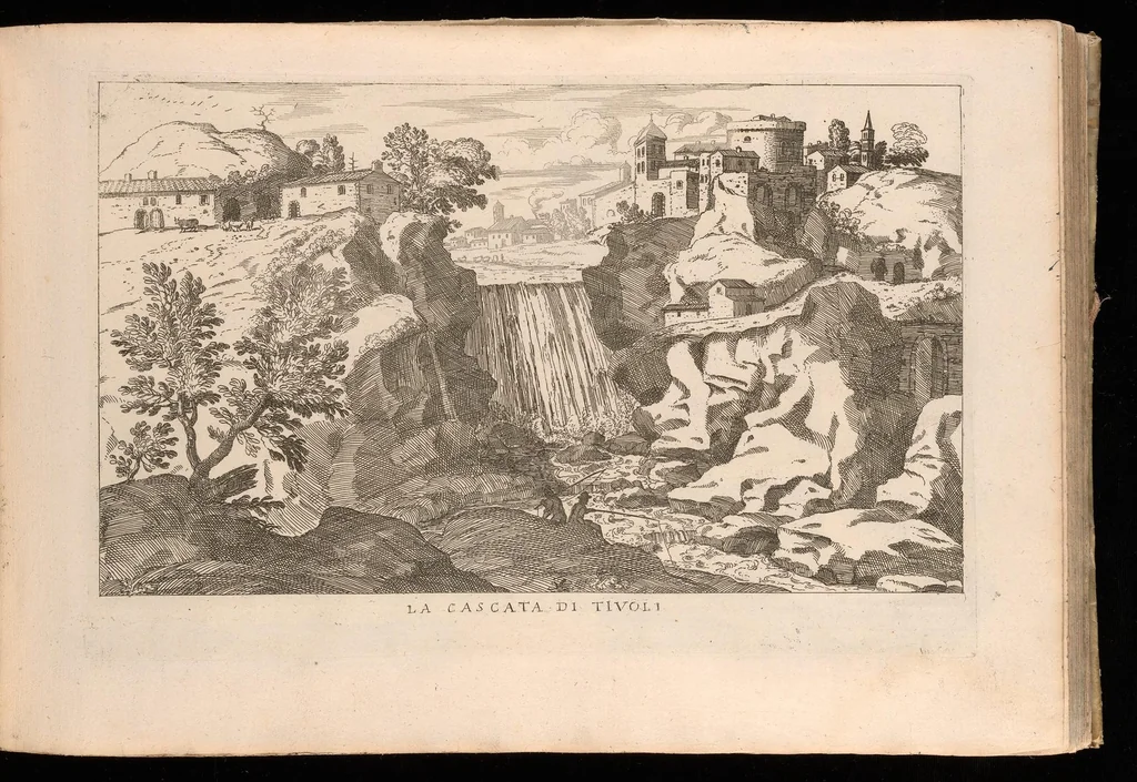 An illustration from Nvova racolta di fontane che si vedano nel alma citta di Roma, Tivoli e Frascati, 1678, leaf 56