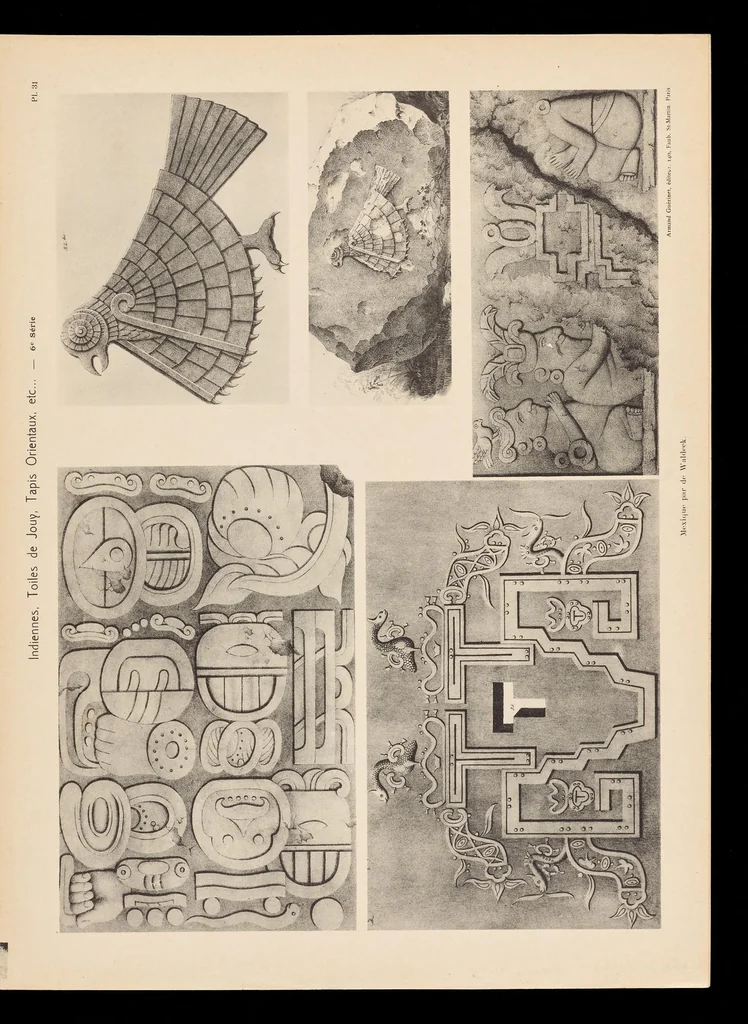 An illustration from Broderies chinoises, indiennes, toiles de Gênes & de Jouy, etc., etc, 1900, leaf 64