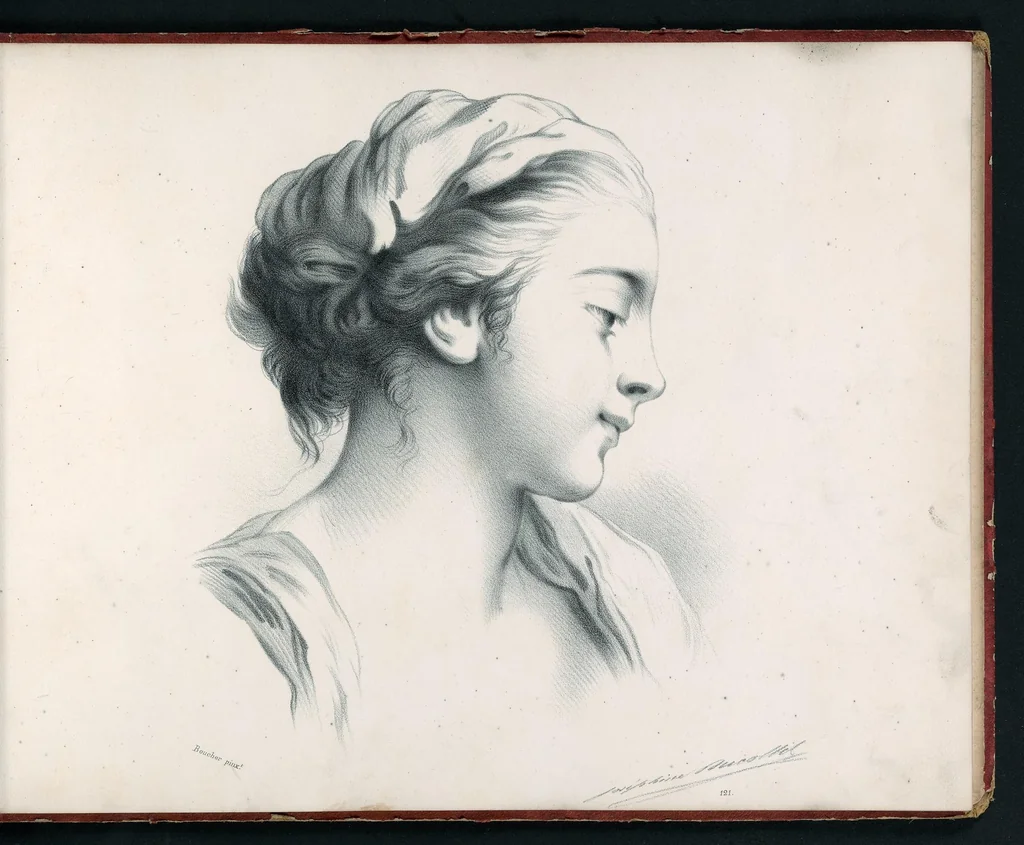 An illustration from Nouveau cours élémentaire de coloris et d'aquarelle : suivi de considérations sur la peinture orientale, 1850, leaf 16
