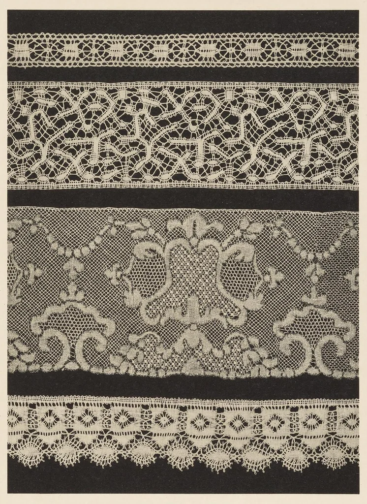 An illustration from Russkoe kruzhevo : uzory i skolki, 1909, leaf 16