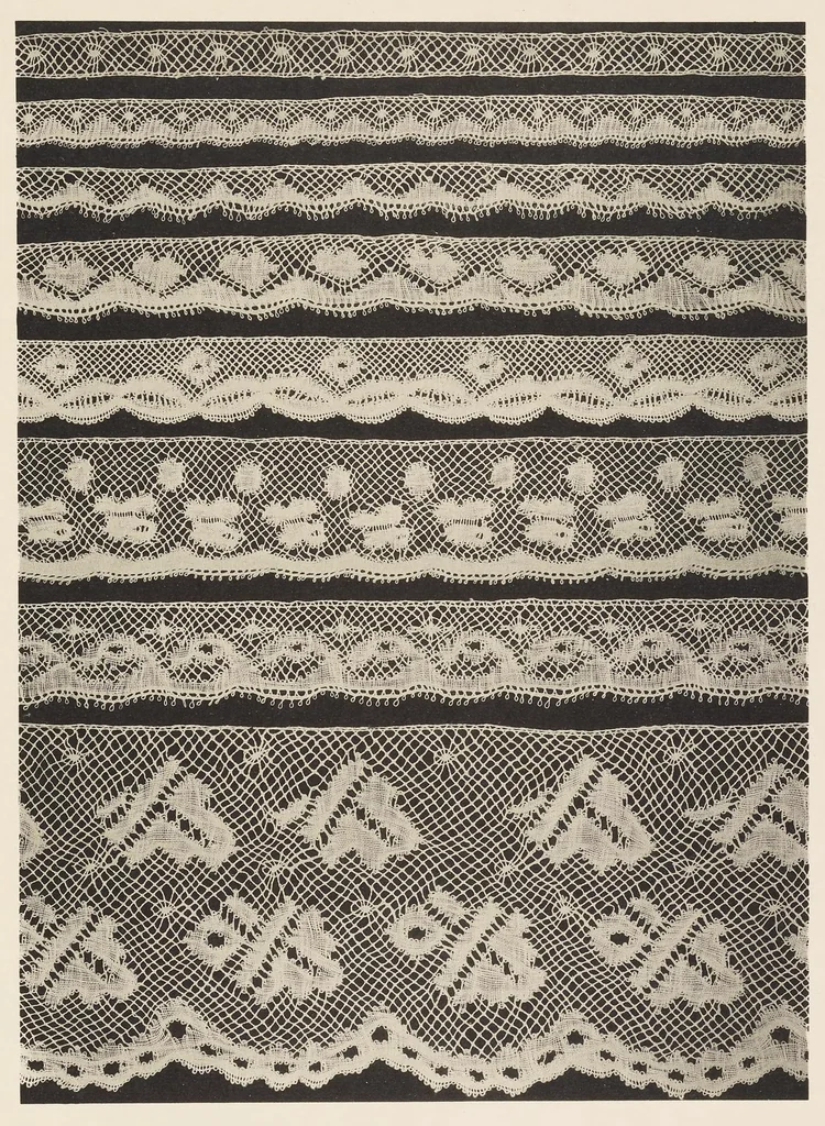 An illustration from Russkoe kruzhevo : uzory i skolki, 1909, leaf 70
