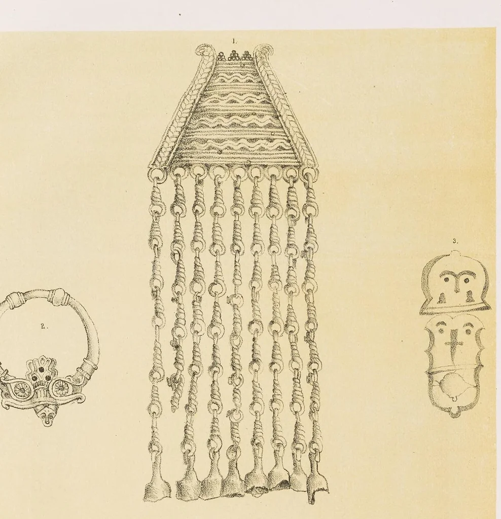 An illustration from Sbornik russkoǐ stariny Vladimīrskoǐ gubernīi, 1890, leaf 28